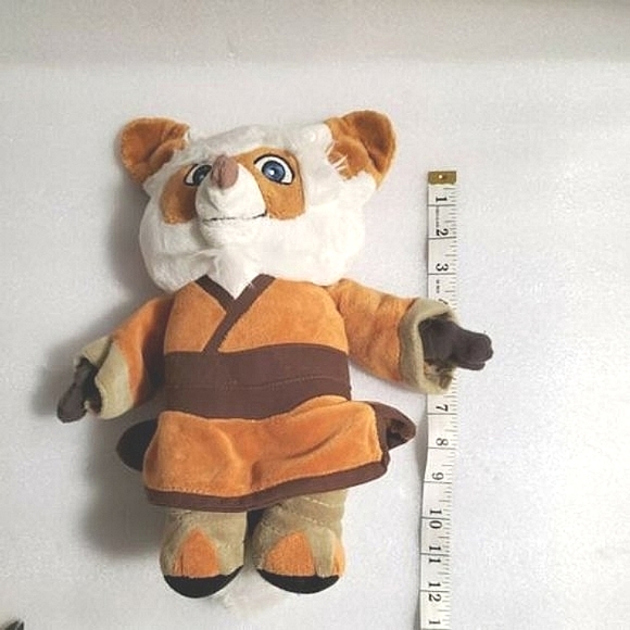 Master Shifu Plush Stuffed Animal 12" Kung Fu Panda Doll Raccoon Toy Kohls - Picture 5 of 7